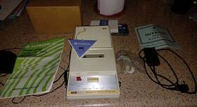 Trq-240 Hitachi Rare Working Transistor Cassette Tape Recorder With Accessories