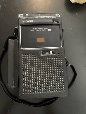 Trq-291 Hitachi Cassette Tape Recorder. C.1973. Stunning Condition. Japan