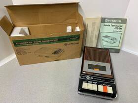 Trq-340r Hitachi Vintage 1970s Cassette Recorder Trq 296 Not Working