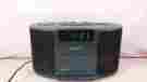 Icf-cs650 Sony Vtg Dream Machine Am Fm Radio Cassette Player Alarm Clock Works