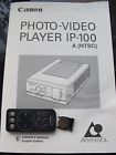 Ip-100a Canon Original Owner Manual