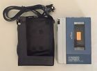 Is-112 Unitech Stereo Cassette Player With Shoulder Case For Parts Or