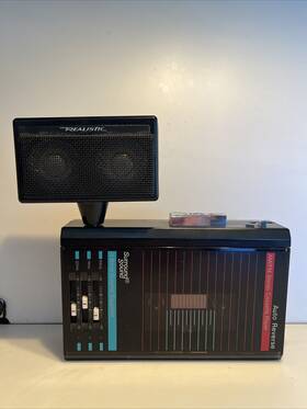 681-6088 J. C. Penney Vintage Jc Radio Stereo With Cassette Surround Sound Equalizer Read
