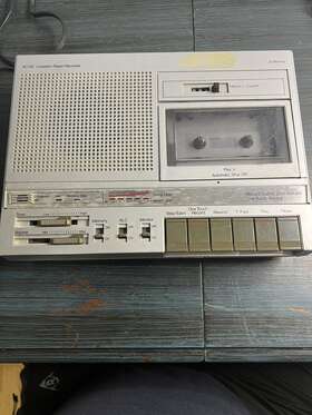 681-6572 J. C. Penney Jcpenney Ac/cd Cassette Player/recorder - Working Read