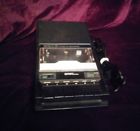 J105 Craig Portable Cassette Player Recorder Model Black Tested Works