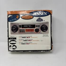 Jensen 225x Vintage Cr 225x-am Fm Stereo Receiver-car Cassette Player Detach Face