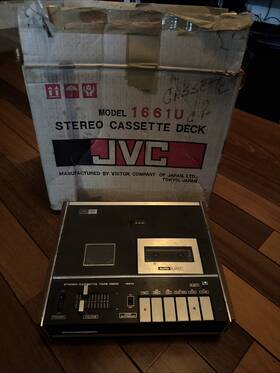 13401397 Jvc Stereo Cassette Deck Model #1661u