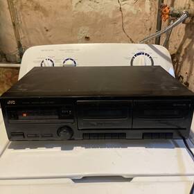 135k8856 Jvc Td-w118 Double Cassette Deck Player Recorder