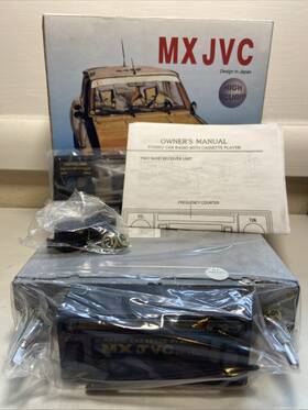 Ac-28n Jvc Vintage Mx Automotive Radio Cassette Tape Player Deck - Brand New Complete