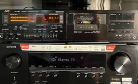 Dd-vr7 Jvc 2-head Direct Driver Motor Cassette Deck