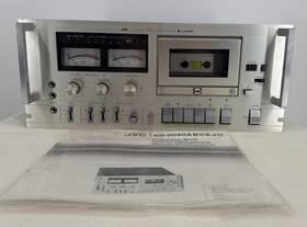 Kd-3030j Jvc Stereo Cassette Deck And Manual Tested Works Made In Japan