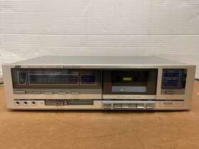 Kd-v33j Jvc Vintage 1980s Stereo Cassette Deck Tape Player Powers On For Parts