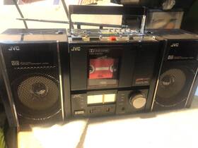 Pc-rm100 Jvc Detachable Stereo Cassette Recorder-model No. Jw Receiver