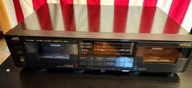 Td-w330 Jvc Stereo Double Cassette Deck Japan Made Both Cassetes Tested/work