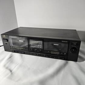 Td-w97 Jvc Double Casstte Deck Player Tape Recorder Playback Tested And Works