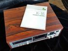 K-15 Luxman Vintage Stereo Cassette Deck With Owners Manual