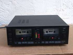929w Kenwood Kx Stereo Double Cassette Deck W Dolby Nr Very Rare Vintage Bonus