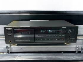 Kx-5530 Kenwood Vintage Auto Reverse Hi Fi Stereo Cassette Deck Tested And Works