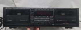 Kx-8010 Kenwood Double Deck Cassette Stereo Need Some Work Read Below