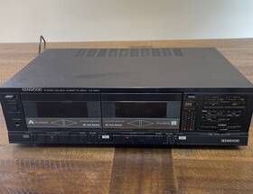 Kx-96w Kenwood Stereo Double Cassette Deck A Works B Not Working