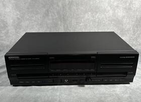 Kx-w4070 Kenwood Dual Cassette Deck Tested/works Nice Cond