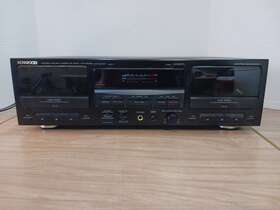 Kx-w6050 Kenwood Stereo Double Cassette Deck
