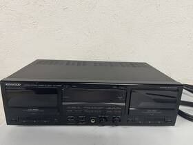 Kx-w8050 Kenwood Vintage Stereo Double Cassette Deck