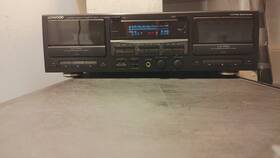 Kx-w8080 Kenwood Stereo Cassette Deck. -hear It- Restored