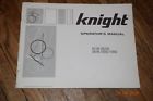 Kg-790 Knight Vintage Original Deluxe Stereo Tuner Manual Htf
