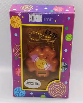 Kmart 083275012800 Vintage Extreme Limit Key Chain Recorder With Photo Frame New In Box 90s