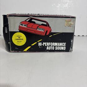 Ts25on Kraco Fm Converter Vintage Sealed