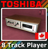 Kt-87 Toshiba Cartridge Player Track Tape Vintage Collectible