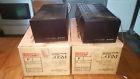 L-05 M Kenwood Vintage Pair Mono Block Consecutive Serial Numbers Original Boxes