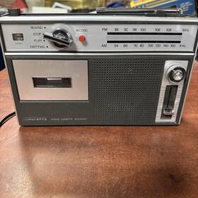 Rk-166 Lafayette Rk166 Vtg 1970 S Radio Cassette Recorder Tested