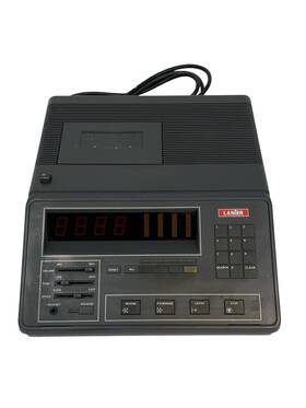 Lct-5 Lanier 4-channel Standard Cassette Desktop Transcriber Works