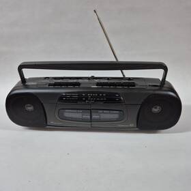 Lenoxx Sound Bp-745 Vintage Stereo Dual Cassette Player Boombox Read Description