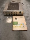 Lk-60b Vintage Scott Stereomaster Solid State Stereo Amplifier Manual Lot
