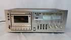 Lv-105 Hitachi Vintage Stereo Cassette Tape Deck Lights Up Sold As
