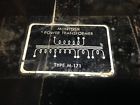 M-171 Mcintosh Power Transformer Mc60