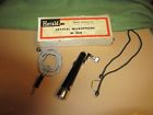 M-26a Herald Vintage Electronics Crystal Microphone With Cable Japan Iob