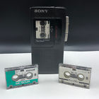 M-330 Sony Mini Voice Recorder Vintage Cassettes Lot One Touch Microcassette
