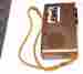 M-9g Sony Vintage Gold Microcassette Recorder Rare Works Good In Preowned Cond