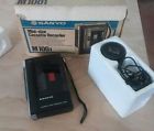 M1001 Sanyo Vintage Mini Size Cassette Recorder With Original Box