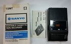 M1540a Sanyo Cassette Tape Recorder Player Compact Portable Orig Box Instruction