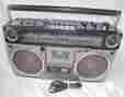 M9990 9990 Sanyo 1978 Boombox Radio Cassette Player Ghettoblaster