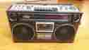 M9991 Sanyo Stereo Cassette Recorder Am Fm Radio Boombox Ghettoblaster Portable