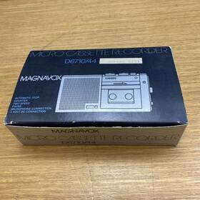 D6710 Magnavox Vintage D6710/44 Micro Cassette Recorder 2 Speeds