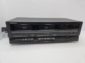 Fcb-364 Magnavox Fcb364 Dual Cassette Tape Deck Tested
