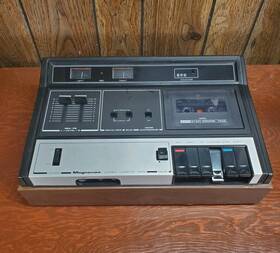 Magnovox Te3410 Wa11 Stereo Cassette Deck - New Belts Tested Works