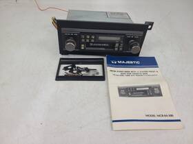 Majestic Mcr-84-300 Vintage Cassette Stereo Radio Model Tested
